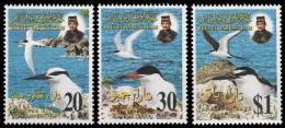 Brunei 1996 - Mi-Nr. 527-529 ** - MNH - Vögel / Birds - Brunei (1984-...)