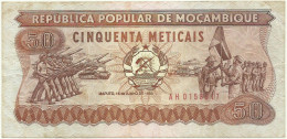 Mozambique - 50 Meticais - 16.06.1983 - P 129.a - Serie AH - Mozambique