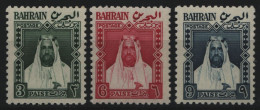 Bahrain 1957 - Mi-Nr. 118-120 ** - MNH - Emir Salman Bin Hamed Al Chalifa - Bahreïn (...-1965)