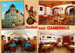 73907111 Marktredwitz Gasthof Zum Gambrinus Gastraeume - Marktredwitz