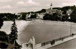 73800449 Landsberg Lech Lechbruecke Mit Stadtpfarrkirche Landsberg Lech - Landsberg