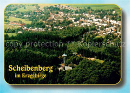 73727338 Scheibenberg Blick Auf Berg Und Stadt Fliegeraufnahme Scheibenberg - Scheibenberg