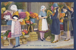 CPA 1 Euro Région Provence Prix De Départ 1 Euro Métier Type Costumes Circulé Marché - Provence-Alpes-Côte D'Azur