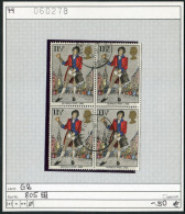 Grossbritannien 1979 - Great Britain 1979 - Grand Bretagne 1979 - Michel 805 Im VB / Bloc De 4 - Oo Oblit. Used Gebruikt - Usati