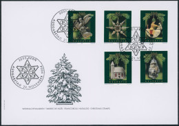 Suisse - 2004 - Weihnachtsmarken - Blockausschnitte - Ersttagsbrief FDC ET - Storia Postale