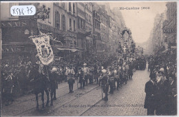 PARIS- MI-CAREME 1908- LA REINE DES REINE AU FAUBOURG ST-ANTOINE- PARIS XI EME - Arrondissement: 11