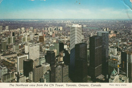 The Northeast View From The CN Tower, Toronto, Ontario Vue De La Tour CN Vers Le Nord-est A Toronto - Toronto