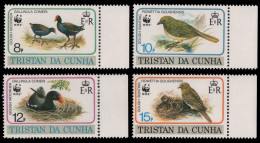 Tristan Da Cunha 1991 - Mi-Nr. 513-516 ** - MNH - Vögel / Birds - Tristan Da Cunha