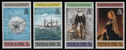 Tristan Da Cunha 1996 - Mi-Nr. 601-604 ** - MNH - Schiffe / Ships - Tristan Da Cunha