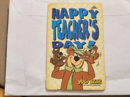 SINGAPORE-(118SIGA-0a)-Happy Teacher's Day-(85)(118SIGA-303607)($5)(1/1/1997)-used Card+1card Prepiad Free - Singapour