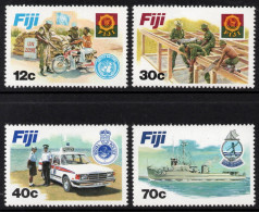 FIJI 1982  " DISCIPLINED FORCES " SET MNH - Fidji (1970-...)