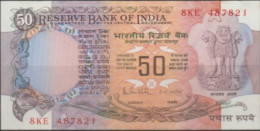 India 50 Rupees - OLD Note With Signature R.N.Malhotra(1980-81} Used - Inde