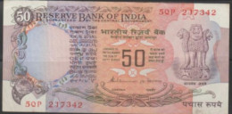 India 50 Rupees - OLD Note With Signature S.Venkatramanan (1985-89} Used - Inde