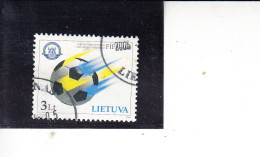 LITUANIA  2004 - Sport - Calcio - Used Stamps