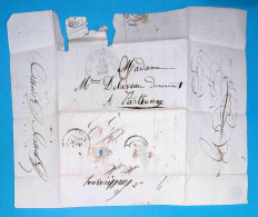 Lettre, Préphilatélie, Précurseurs XIX E Siècle, 1839, LE SIGEAN à Parthenay, 3 Scans - 1801-1848: Précurseurs XIX