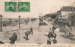 FRANCE - Arcachon - Place Thiers Et Nouvelle Promenade - Animé - Carte Postale Ancienne - Arcachon