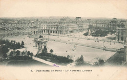 FRANCE - Paris - Panorama - Le Nouveau Louvre - Carte Postale Ancienne - Louvre