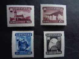 Slovaquie Slovensko Slowakei Slovakia 1943 Ligne Chemin De Fer Presov- Strazke - Nuovi