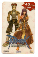 RAGNAROK Carte Prépayée Thaïlande Card  (R 820) - Tailandia