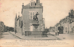 FRANCE - Orléans - Place De La Bascule Et Monument De La Défense - Carte Postale Ancienne - Orleans