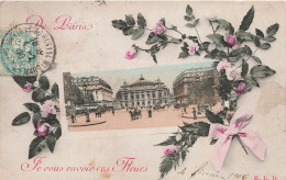 FRANCE - Paris - Palais Garnier - Je Vous Envoie Ces Fleurs - Carte Postale Ancienne - Other & Unclassified