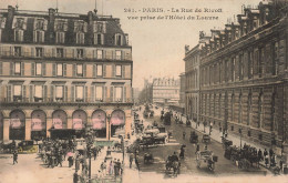 FRANCE - Paris - La Rue De Rivoli - Vue Prise De L'hôtel Du Louvre - Carte Postale Ancienne - Other & Unclassified