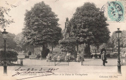 FRANCE - Saint Denis - Le Square Thiers Et La Statue De Vercingétorix - Carte Postale Ancienne - Saint Denis