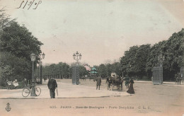 FRANCE - Paris - Bois De Boulogne - Porte Dauphine - CLC - Colorisé - Carte Postale Ancienne - Parcs, Jardins