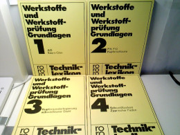 Konvolut: 4 Bände (von4) Werkstoffe Und Werkstoffprüfung - Grundlagen. - Técnico