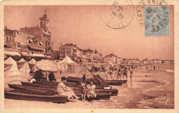 FRANCE - Sables D'Olonne - Pleine Mer - Grand Café Du Pierrot - Carte Postale Ancienne - Sables D'Olonne