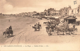 FRANCE - Sables D'Olonne - La Plage - Station D'Anes - Carte Postale Ancienne - Sables D'Olonne
