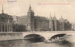 FRANCE - Paris - Vue Générale Du Palais De Justice Et Tribunal De Commerce - Carte Postale Ancienne - Andere Monumenten, Gebouwen