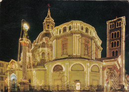 CARTOLINA  TORINO,PIEMONTE-LA CONSOLATA (NOTTURNO)-MEMORIA,CULTURA,RELIGIONE,IMPERO ROMANO,BELLA ITALIA,VIAGGIATA 1971 - Orte & Plätze