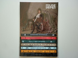 Mylene Farmer Le Set De 6 Bracelets En Satin Live 2019 Rolling Stone, Sentimentale, N'oublie Pas, Prière Et Désobéissanc - Objets Dérivés