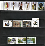 Uganda-2007 Year Set-3 Issues-MNH - Ouganda (1962-...)