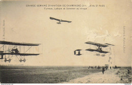 51 GRANDE SEMAINE D'AVIATION DE CHAMPAGNE JOURNEE DU 27 AOUT FARMAN LATHAM ET SOMMER AU VIRAGE - Riunioni