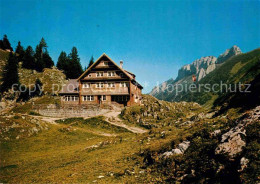 12793558 Bollenwees Berggasthaus Blick Auf Hohe Haeuser Alpen Bollenwees Bruelis - Sonstige & Ohne Zuordnung