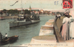 FRANCE - Sables D'Olonne - Contre Torpilleur Sortant Du Port - Carte Postale Ancienne - Sables D'Olonne