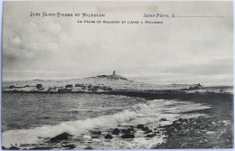 C. P. A. : SAINT-PIERRE Et MIQUELON : Le Phare De Galantry Et L'Anse à Philibert - Saint-Pierre-et-Miquelon