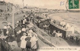 FRANCE - Sables D'Olonne - Le Remblai Et La Plage - Carte Postale Ancienne - Sables D'Olonne