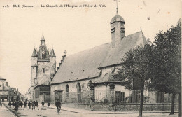 FRANCE - Rue - La Chapelle De L'Hospice Et L'Hôtel De Ville - Carte Postale Ancienne - Rue