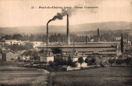 K0401 - PONT De CHÉRUY - D38 - Usines Grammont - Pont-de-Chéruy