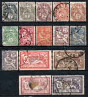 Port Saïd - 1902  -  Type Blanc , Mouchon Et Merson   - N° 20/20a à 33 - Oblitéré - Used - Usati