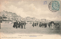 FRANCE - Sables D'Olonne - Panorama De La Plage Des Sables D'Olonne à Marée Basse - Carte Postale Ancienne - Sables D'Olonne
