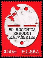 Poland 2020 Fi 5050 Mi 5200 80th Anniversary Of The Katyń Massacre - Unused Stamps