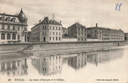 FRANCE - Épinal - La Caisse D’épargne Et Le Collège - Carte Postale Ancienne - Epinal