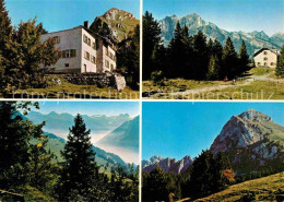 12733114 Mollis Naturfreundehaus Fronalp Alpenpanorama Mollis - Altri & Non Classificati