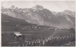 E1640) FISCHBACH Bei ABTENAU - Mit Tennengebirge - Alte Hochglanz FOTO AK Wenige Häuser U. Zaun ALT ! - Abtenau