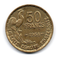 MA 31035 // 50 Francs 1951       //  état  SUP - 50 Francs