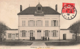 FRANCE - Chatenay - Place De La Mairie - Des Enfants à L'entrée - Carte Postale Ancienne - Chatenay Malabry